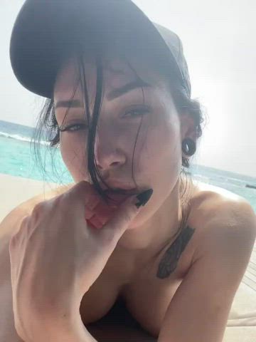 ass beach bikini clip