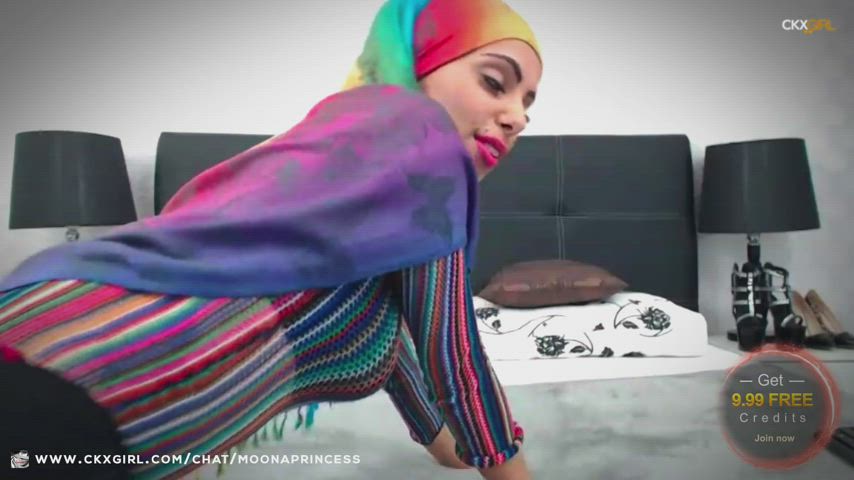 Hijab Muslim Webcam clip