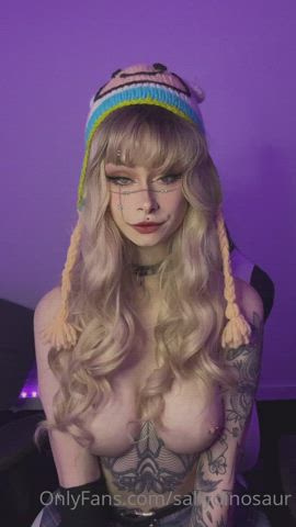 fantasy tits white girl clip