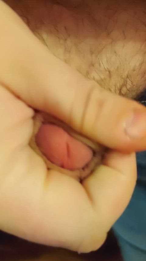 19 years old chubby hairy hairy cock jerk off male masturbation masturbating small