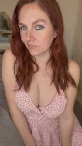 big tits cute milf natural tits redhead tits clip