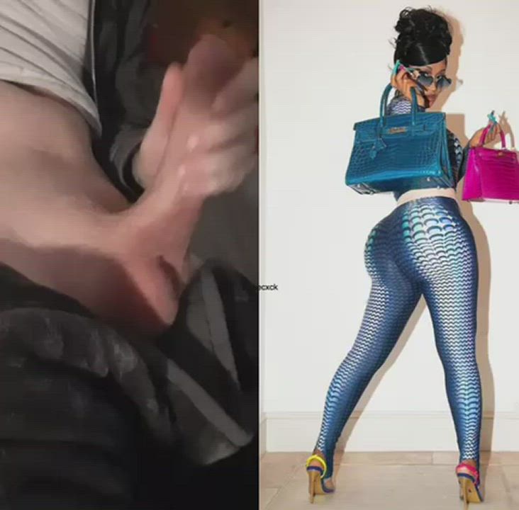 Cardi B thick ass draining the balls of a BWC