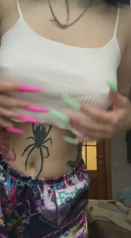19 Years Old Dancing Girls Nails Tattoo Teen clip