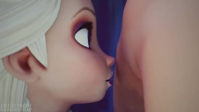 3D, Animated, BaronStrap, Blender, Elsa_the_Snow_Queen, Frozen_(film), Princess_Anna,