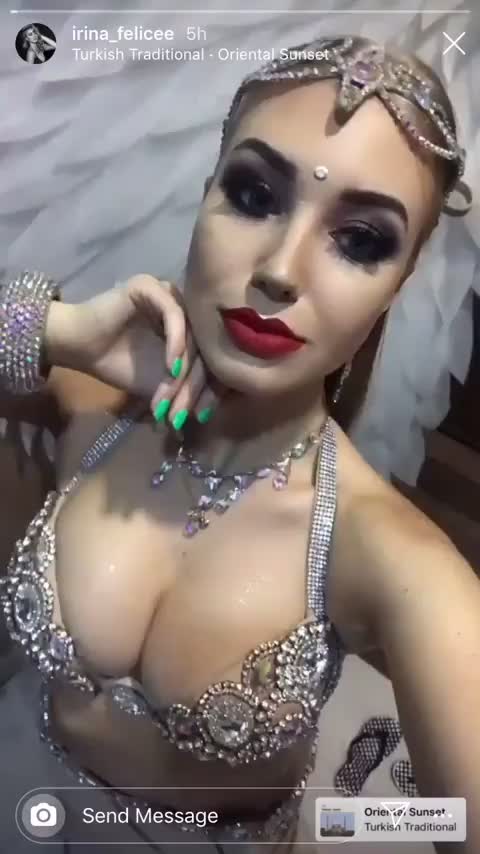 Sexy Irina Bellydancer (insta: irina_felicee)