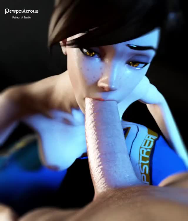 400873 - 3D Animated Blender Overwatch Pewposterous Sound Tracer noisysfm