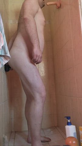 I was a bit horny in shower