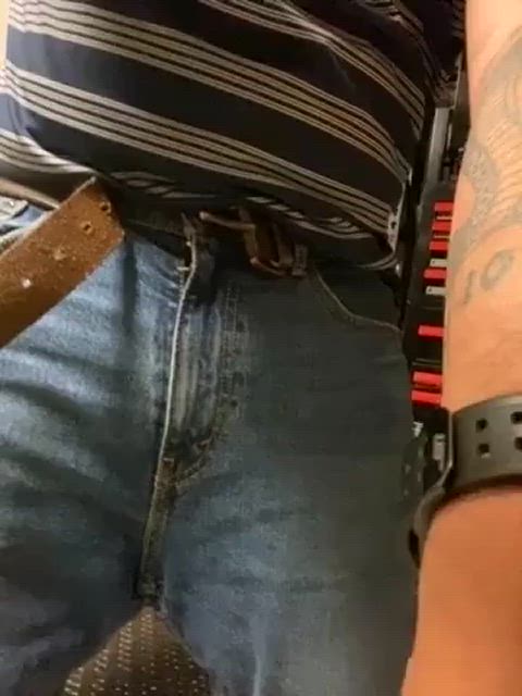 cock jeans reveal clip