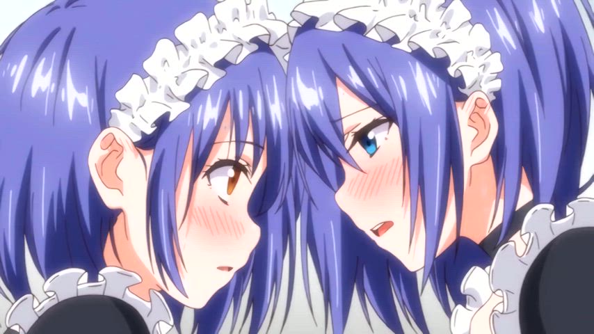 animation cosplay hentai maid nsfw sex yuri animated-sex hanime clip