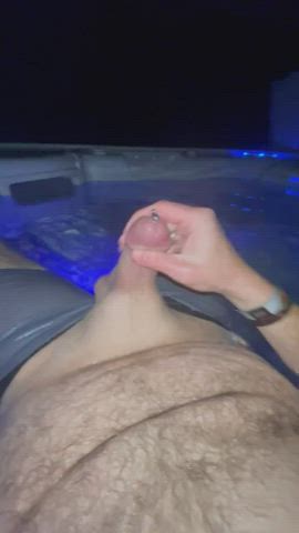 Another nice load in the hot tub