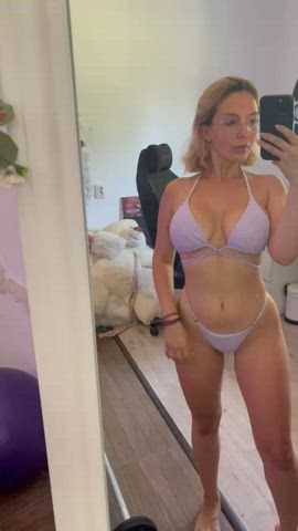 amateur ass big tits bikini blonde boobs onlyfans tanlines teen tits clip
