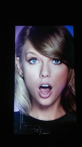 Taylor swift cum tribute (her face makes me hard every time)