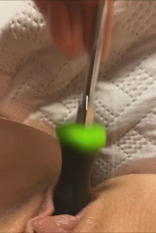fucking my pussy with a screwdriver feels so good
