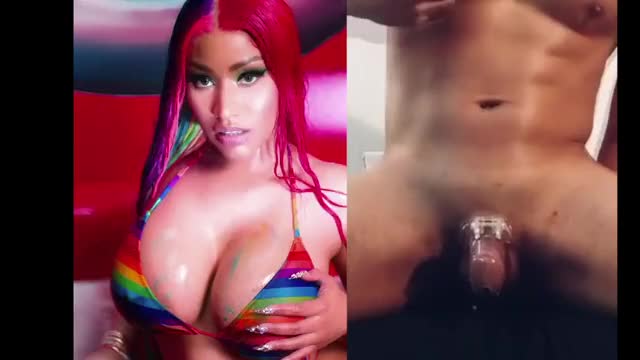 Nicki Minaj BabeCock Chastity Cumshot
