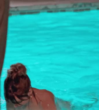 Looks like we caught Ana De Armas skinny dipping...Let's join her.