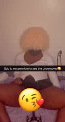 Cum watch this video uncensored on my Onlyfans😘
