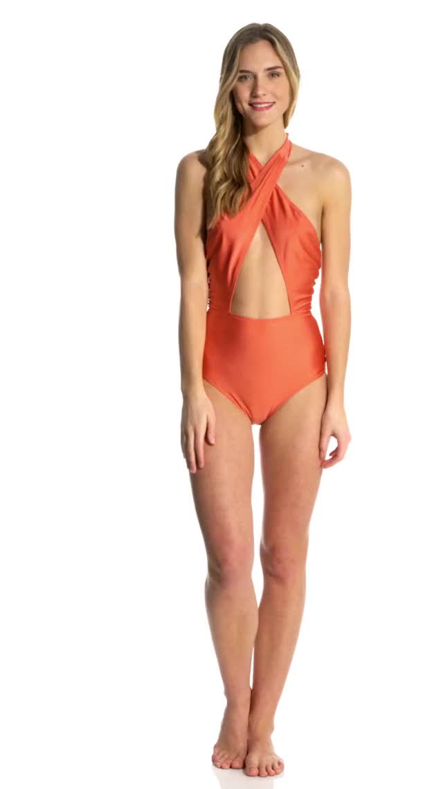 MINKPINK Just Peachy One Piece Swimsuit