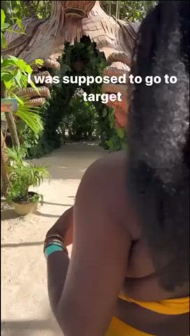 big ass bubble butt ebony fake ass clip