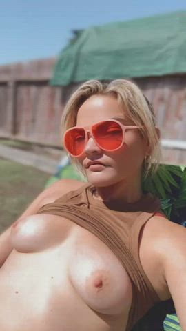 Gotta tan the boobs