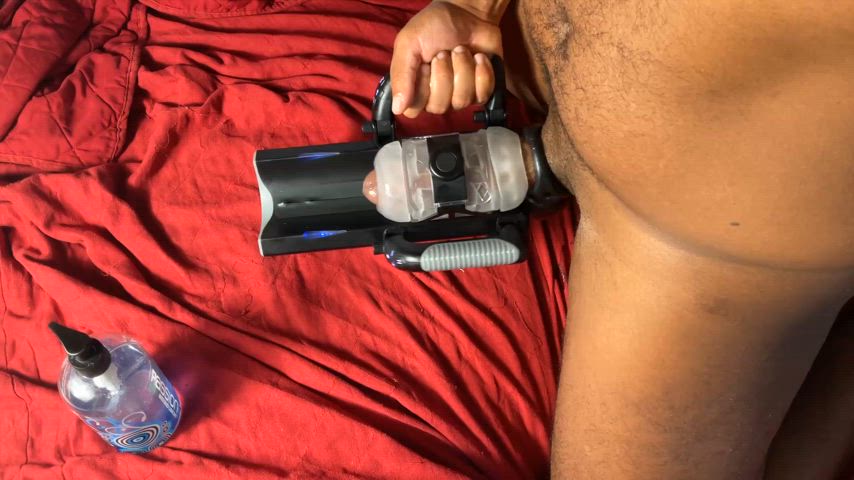 Love getting milked by my toy