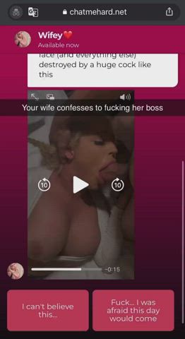 Your wife confesses to fucking her boss [Part 4]