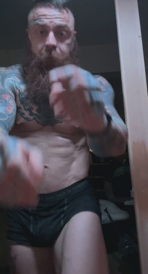 abs muscles nsfw solo tattoo clip