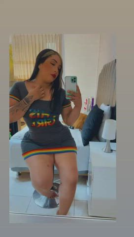 amateur bbw chubby dress latina natural tattoo tongue fetish webcam clip