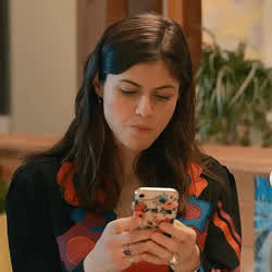 Your GF setting up a date with her bull while you keep talking… [Alexandra Daddario]