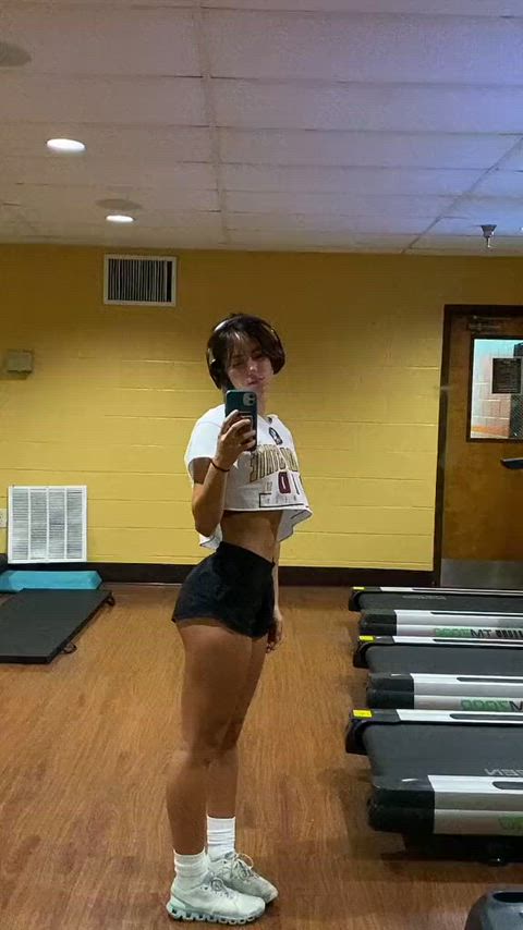 fit fit chicks fitness gym legs thick thighs thighs tiktok clip