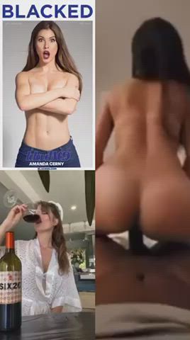 Wine drunk and feeding Amanda Cerny for a hung bud wanting to use me