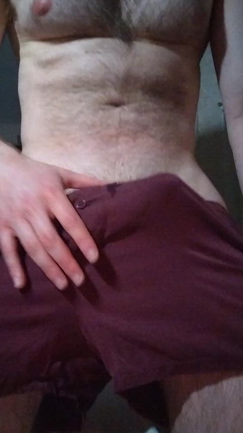 I love how my underwear doesn't hide it at all 