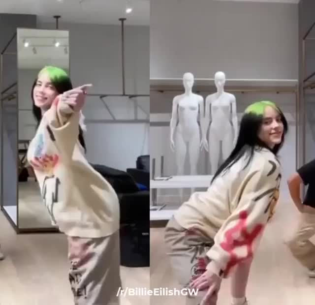 I want Billie Eilish to twerk that fat ass on my dick and then cum inside her