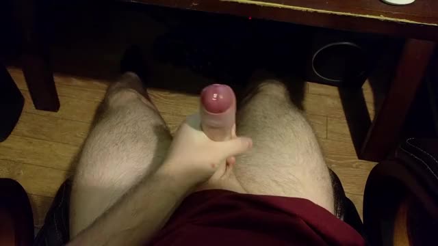 Foreskin and a big cumshot