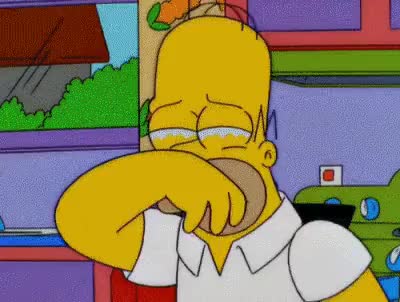 Homer Simpson Crying