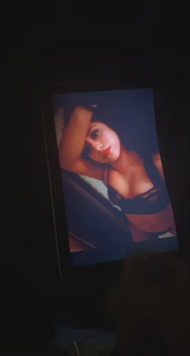 Cumtribute for my Latina gf