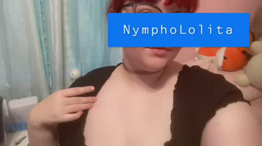 Boobs Curvy Glasses Teasing Tits Porn GIF by nymphololita (OC)