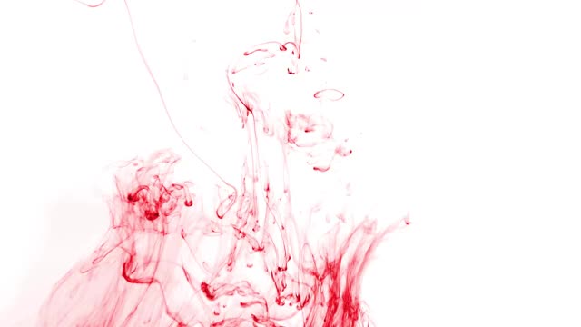 4K Ink Drop in water 'Ink4K_Red' - Free Stock Footage