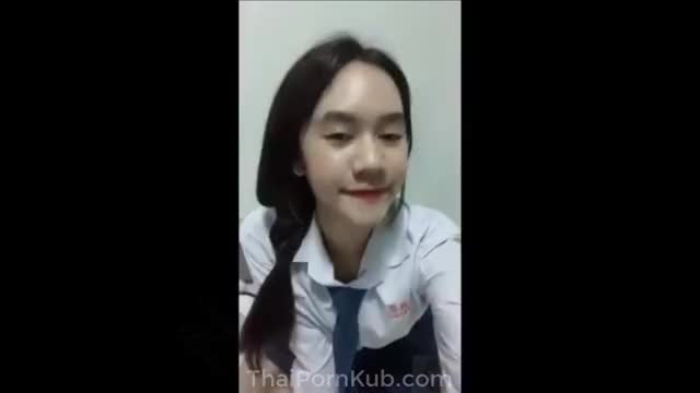 thai girl 19yrs with her finger and school uniform xxx sexy cute teen