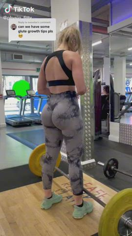 Fitness Gym Leggings Legs Pawg Thick TikTok Workout clip