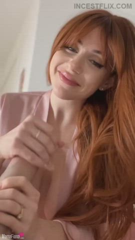 blowjob handjob joi mom pov redhead clip