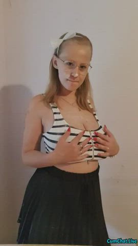 big tits busty glasses huge tits nsfw natural tits teen clip