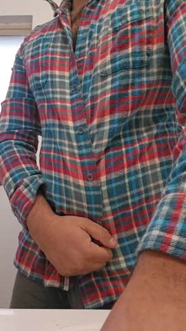 Wish it were your hands caressing me! #FlannelFriday