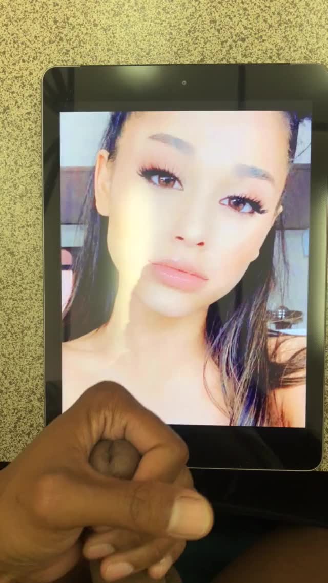 Ariana Grande Cum Cumshot clip