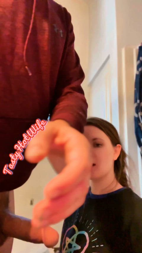 amateur blowjob hotwife husband wife clip