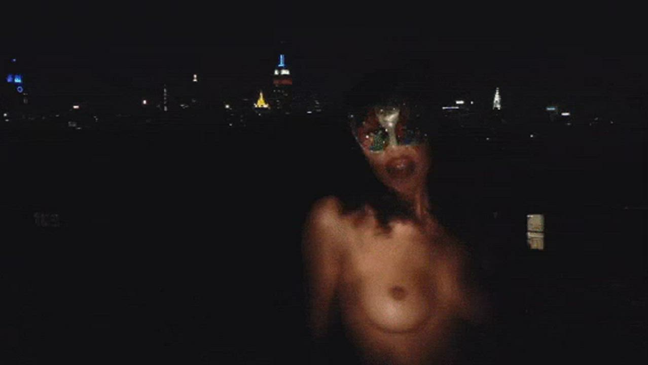 Boobs Celebrity Dancing Mask Topless clip