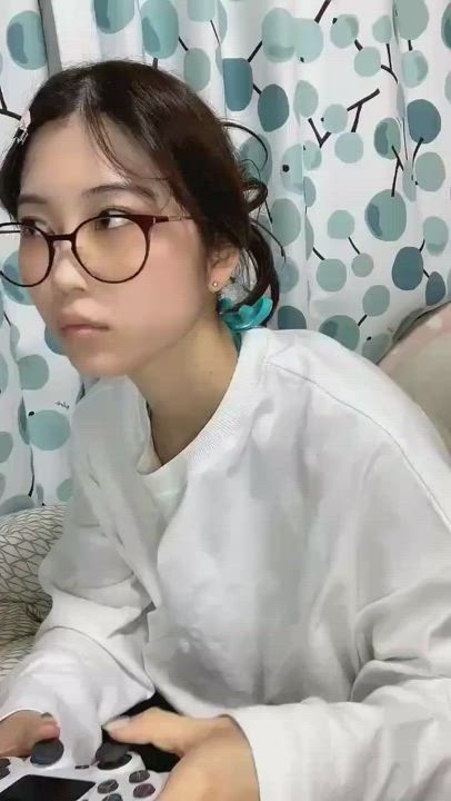 Asian Boobs Glasses clip