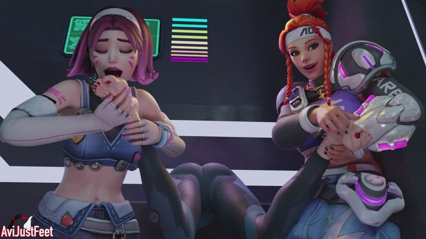 Juno Tickled by Dva and Brig! trailer