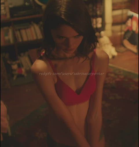 bra movie natalia dyer non-nude panties petittits petite skinny teen underwear clip
