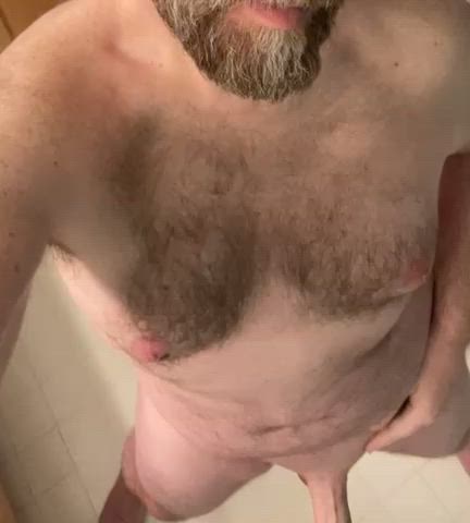 amateur bwc big dick cock homemade jerk off masturbating shaved solo clip