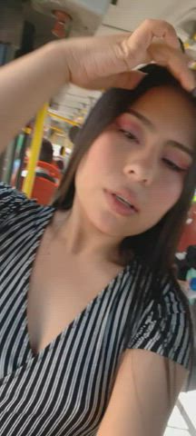 boobs camgirl exhibitionism exhibitionist fetish outdoor public stripchat teen webcam